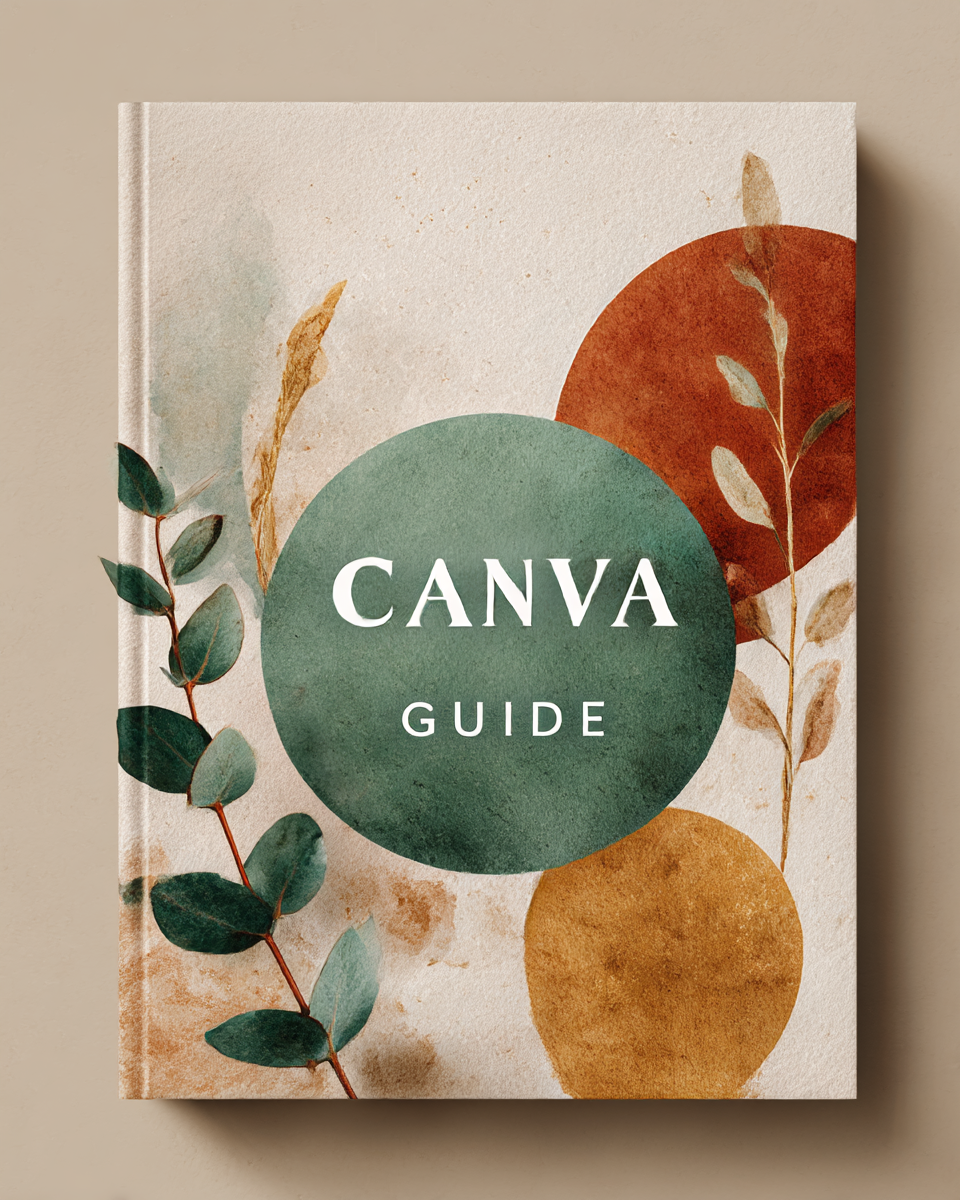 Canva for Overthinkers — A Calm Beginner's Guide to Design Without the Spiral